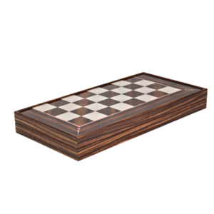 Wooden Walnut Design Backgammon Set 20 Inch