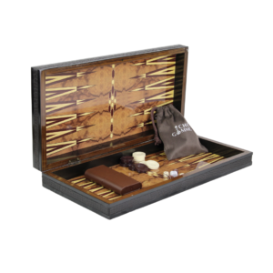 Wooden Motif Design Backgammon Set 20 Inch
