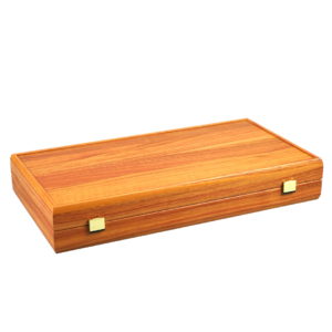 Mahogany Manopoulos Backgammon Set 20 Inch