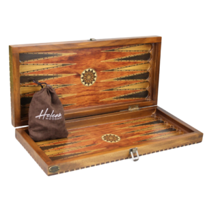 Helena Rural Rosewood Backgammon Set 20 Inch