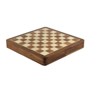 Solid Wood Sheesham Square Chess Set 12 Inch