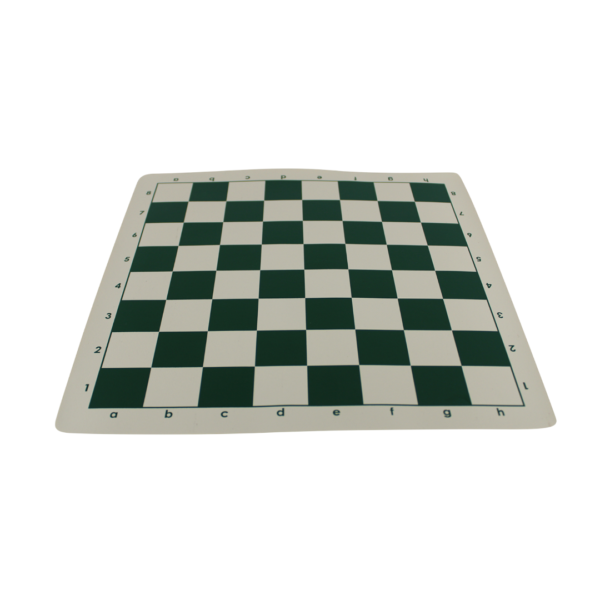 Green Club Roll Up Chess Set 20 Inch (Double Queen) - Image 4