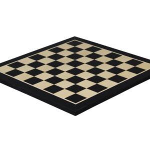 Wooden Chess Set With Chess Pieces And Chess Bag Black 14 Inch