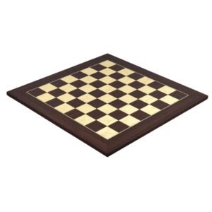 Macassar Chess Set 20 Inch With Weighted Sheesham Staunton Reykjavik Chess Pieces 3.75 Inch