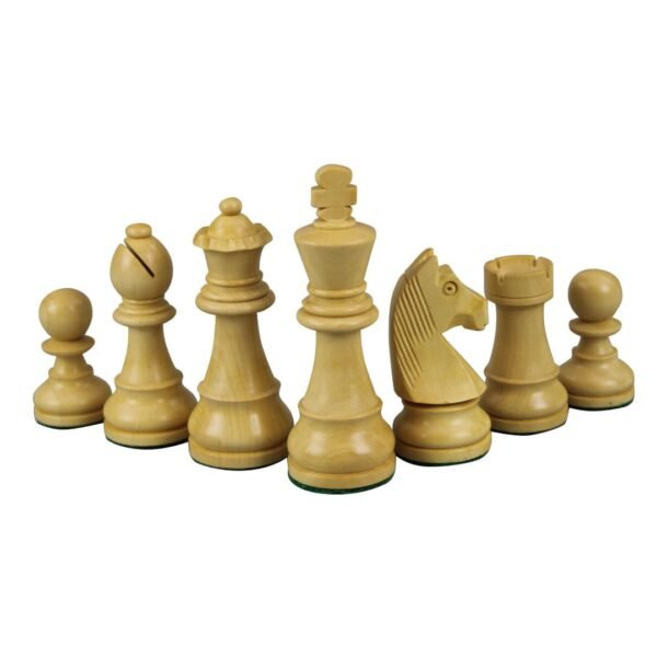 Walnut Chess Set 17 Inch with Helena Chess Board and Weighted Sheesham German Staunton Chess Pieces 3 Inch - Image 7