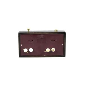 Stained Brown Turnier Analog Wood Chess Clock