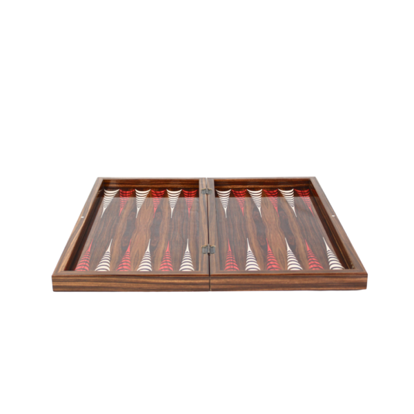 Wooden Walnut Design Chess & Backgammon Set 20 Inch - Image 5