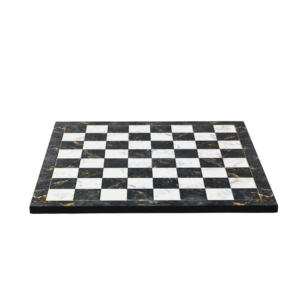 Gray Marble Design Chess Board 14 Inch