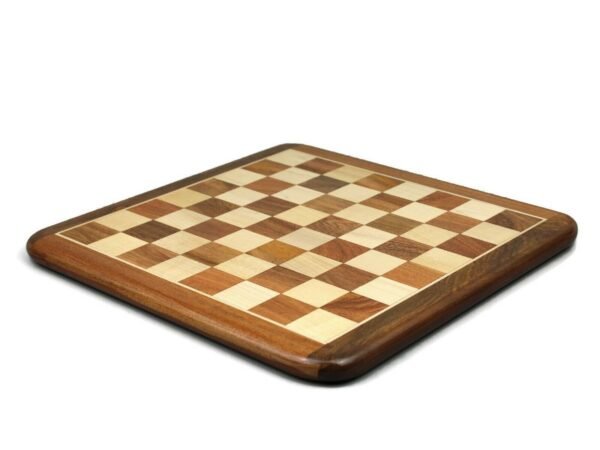 Wooden Chess Set Sheesham Flat Board With Staunton Chess Pieces  16 - Image 5