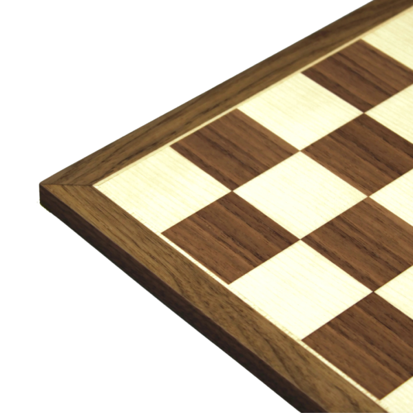 Walnut Chess Board 21 Inch - Image 3