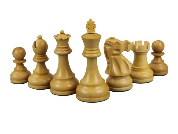 Sheesham Chess Set With Sheesham Flat Chess Board 20 Inch and Sheesham Reykjavik Staunton Chess Pieces 3.75 Inch - Image 9
