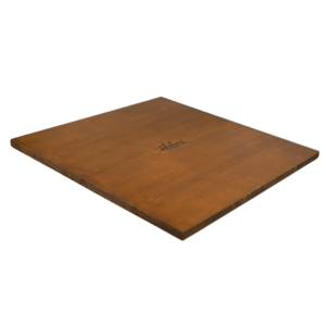 Helena Flat Walnut Chess Board 20 Inch