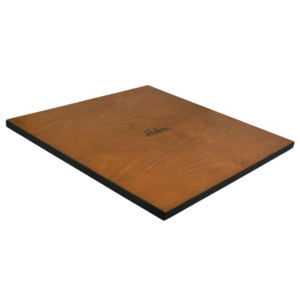 Helena Flat Ebony Chess Board 20 Inch