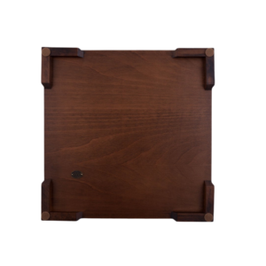 Helena Elevated Mother of Pearl Rosewood Chess Board 20 Inch