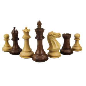 1884 Sheesham Morphy Professional Staunton Chess Pieces 3.75 Inch
