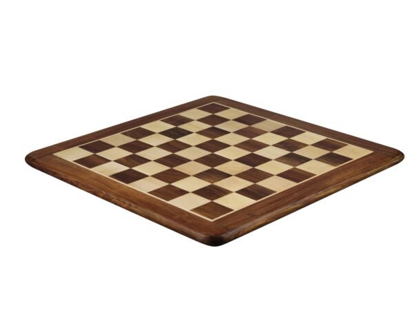 Sheesham Chess Set With Sheesham Flat Chess Board 20 Inch With Ebonised Executive Staunton Chess Pieces 3.75 Inch - Image 5