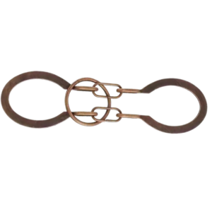 Metal Horse Shoe Lock Magic Brain Teaser Puzzle