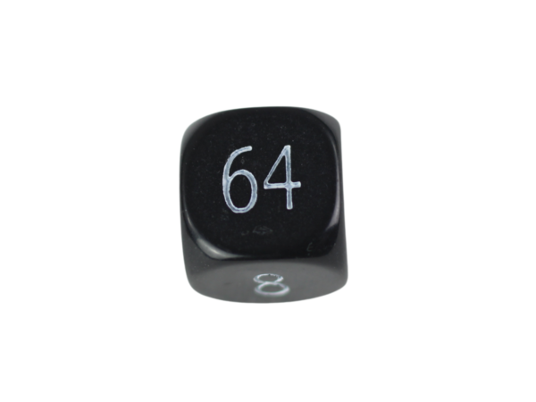 Replacement Backgammon Dice Set & Dice cups- Black Doubling Cube - White & Green Dices - Image 2
