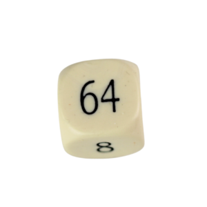 Replacement Backgammon Dice Set – Cream Doubling Cube – Blue & Green Dices